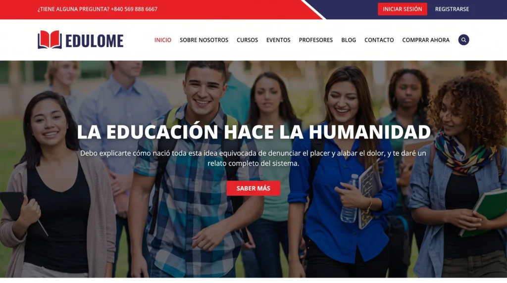Captura de pantalla del diseño de una página web desarrollada para ADN Center, un centro médico especializado en pruebas de paternidad, mostrando su interfaz principal, beneficios y servicios.